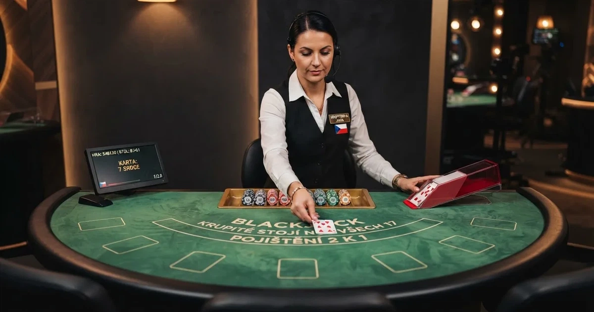 Live blackjack pro české hráče: kde a jak hrát v roce 2026