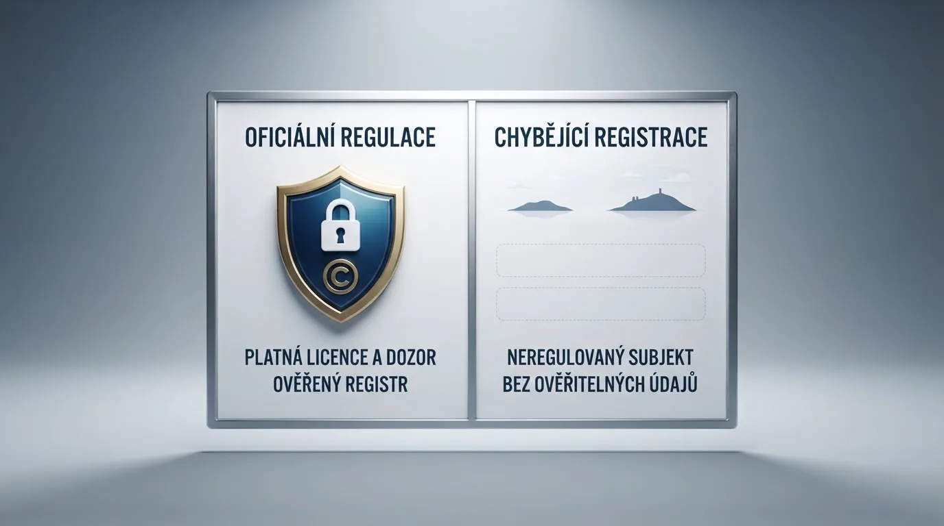 Dva sloupce vedle sebe — vlevo logo MF ČR a symboly ochrany (štít, zámek, RVO), vpravo vlajky Anjouanu a Curaçaa s prázdnými kolonkami
